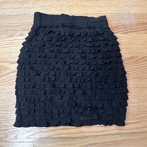 H&M Fringe Style Skirt - Size: 2